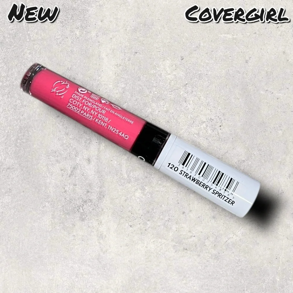 New Covergirl Outlast UltiMatte Liquid Lipstick – 120 Strawberry Spritzer
